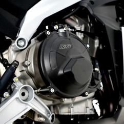 Kit de couvre-carter R&G RACING - 2 pièces noir