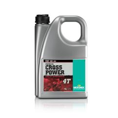 Huile moteur MOTOREX Cross Power 4T - 5W40 JASO MA2 - 4L