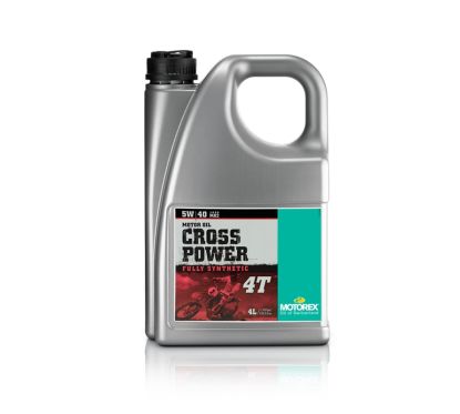 Huile moteur MOTOREX Cross Power 4T - 5W40 JASO MA2 - 4L
