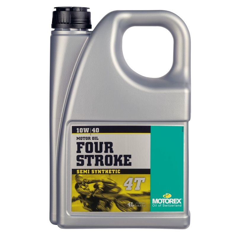 Huile moteur MOTOREX Four Stroke - 10W40 JASO MA2 - 4L