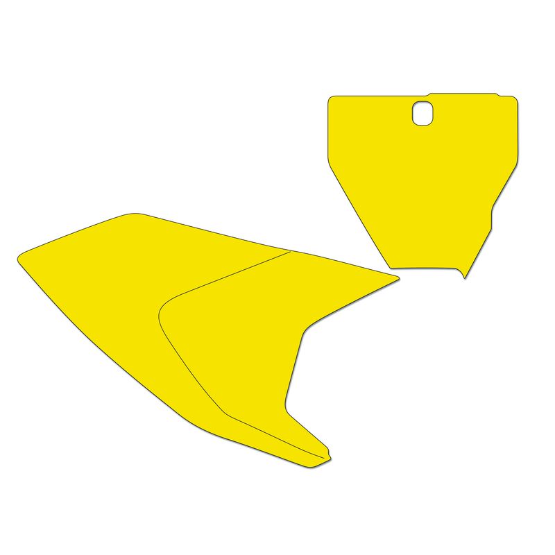 Fonds de plaque BLACKBIRD noir Husqvarna TC/FC