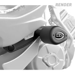 Tampons de protection R&G RACING Aero - noir