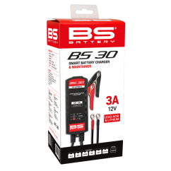 Chargeur de batterie intelligent BS BATTERY BS30 - Kit 20+3