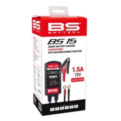 Chargeur de batterie intelligent BS BATTERY BS15 - KIT 20+3