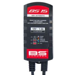 Chargeur de batterie intelligent BS BATTERY BS15 - KIT 20+3