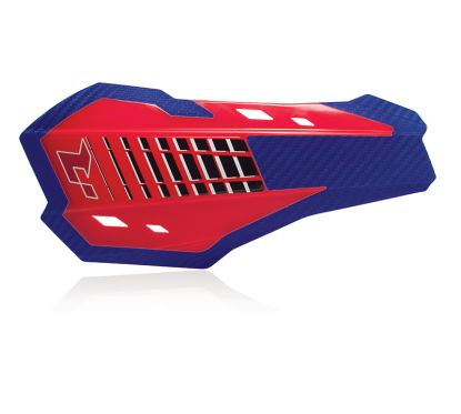 Coques de protège-mains RACETECH HP2 - rouge/bleu