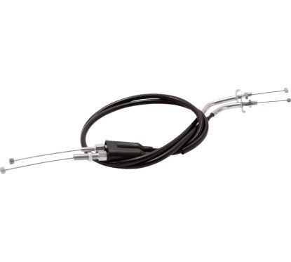 Câble d'accélérateur vinyle noir