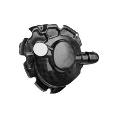 Couvercle de carter d'embrayage LIGHTECH carbone brillant