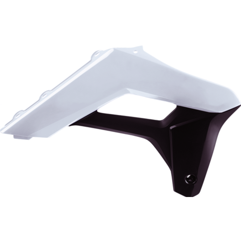 Ouïes de radiateur POLISPORT blanc/noir Ouïes de radiateur POLISPORT blanc/noir