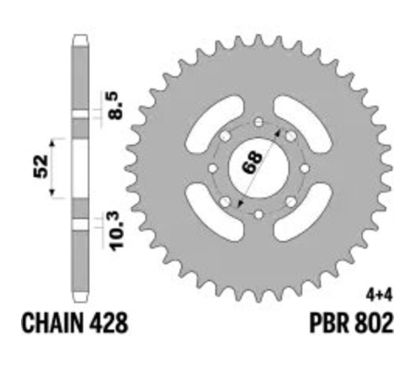 Couronne PBR Acier Standard - 428