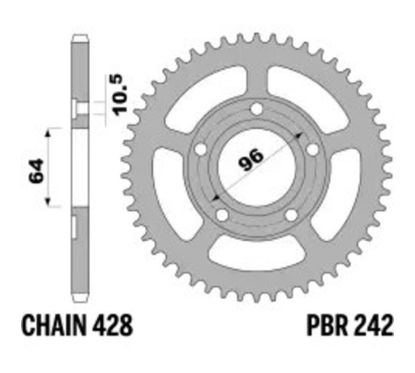 Couronne PBR Acier Standard - 428