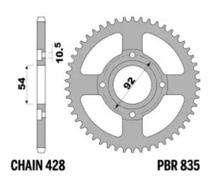 Couronne PBR Acier Standard - 428
