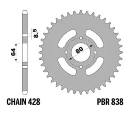 Couronne PBR Acier Standard - 428