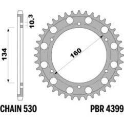 Couronne PBR acier standard - 530