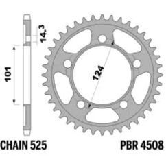 Couronne PBR acier standard - 525
