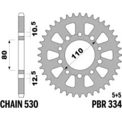 Couronne PBR acier standard - 530