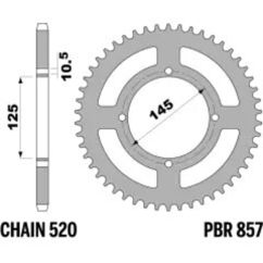 Couronne PBR acier standard - 520