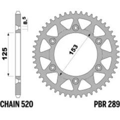 Couronne PBR acier standard - 520