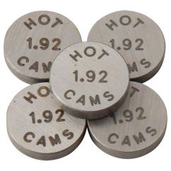Pastilles de soupape HOT CAMS Ø8,90x1,92mm - jeu de 5