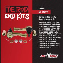 Kit rotule de direction ALL BALLS extérieure uniquement