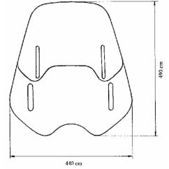 Bulle MRA Varioscreen Naked Bike VNB avec spoiler