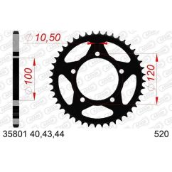 Kit chaîne AFAM 520 XHR4 - 16/43-110 - Couronne acier standard