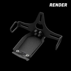 Support de plaque d'immatriculation R&G RACING