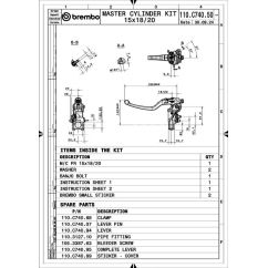 Maître-cylindre d'embrayage radial BREMBO UPGRADE Corsa Corta 16 RCS - Levier repliable Maître-cylindre d'embrayage radial BREMBO UPGRADE Corsa Corta 16 RCS - Levier repliable
