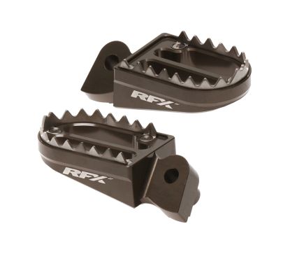 Repose-pieds RFX Pro Series Shark Teeth - magnésium