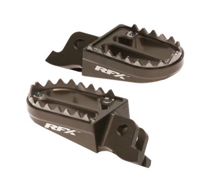 Repose-pieds RFX Pro Series Shark Teeth - magnésium