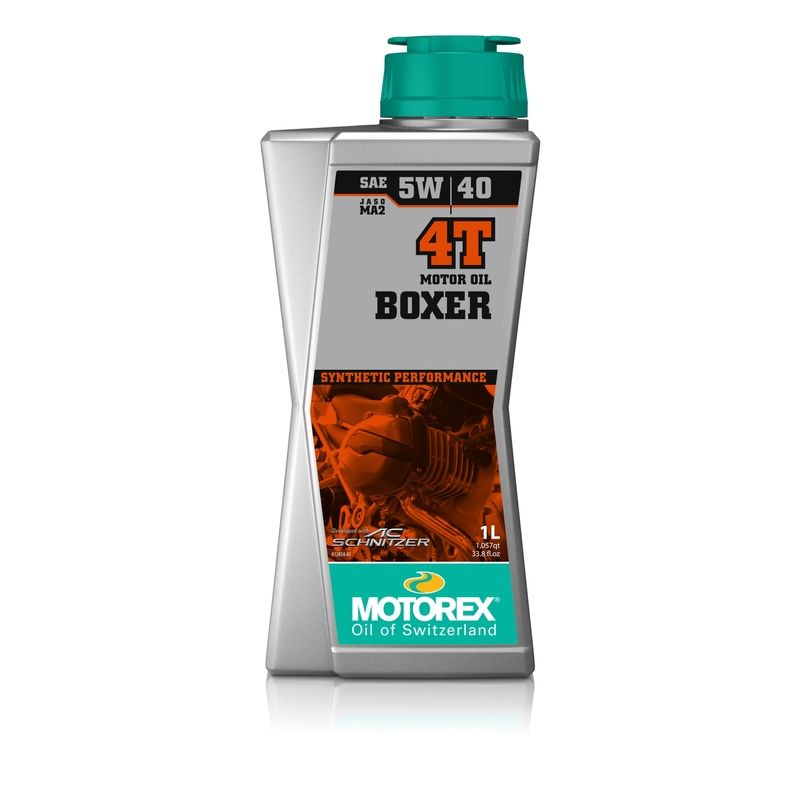 Huile moteur MOTOREX Boxer 4T - 5W40 JASO MA2 - 1L Huile moteur MOTOREX Boxer 4T - 5W40 JASO MA2 - 1L
