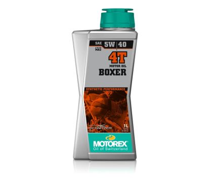 Huile moteur MOTOREX Boxer 4T - 5W40 JASO MA2 - 1L