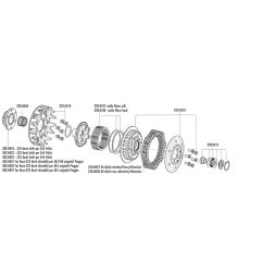 Embrayage POLINI HT for Race - 22 dents hélicoïdales