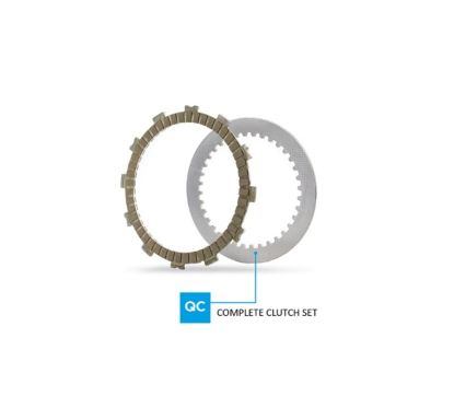 Kit disques garnis + lisses d'embrayage NEWFREN Pro-Race
