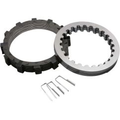 Kit disques garnis + lisses d'embrayage REKLUSE