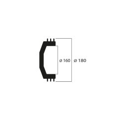 Cloche d'embrayage MALOSSI Maxi Wing  - 1674g