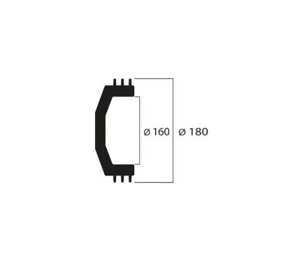 Cloche d'embrayage MALOSSI Maxi Wing  - 1674g