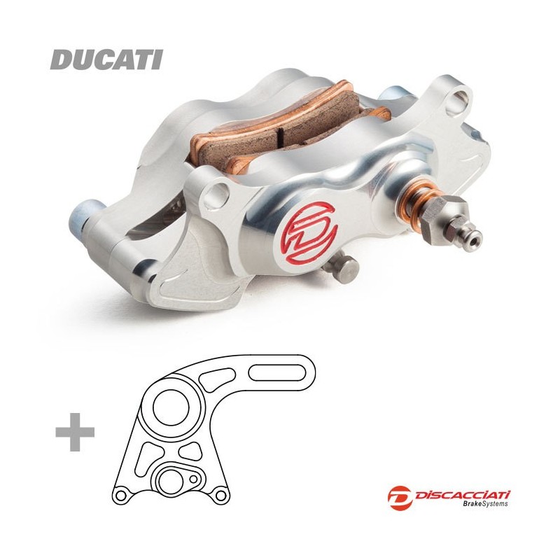 Kit Etrier + Platine Arriere - DUCATI 749 Tous modeles