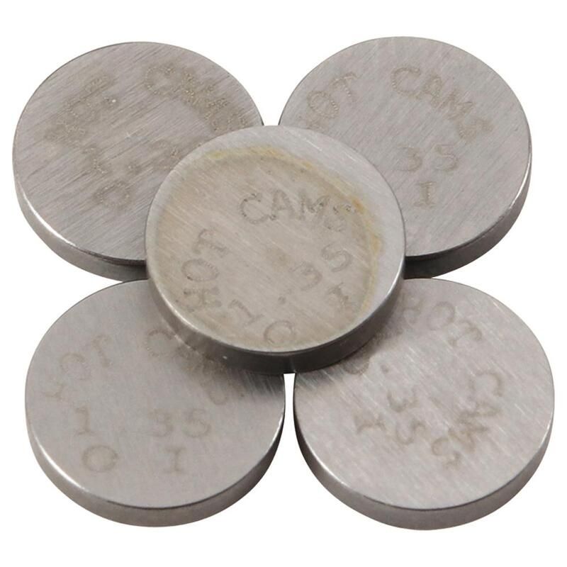 Pastilles de soupape HOT CAMS Ø7,48x1,35mm - jeu de 5 Pastilles de soupape HOT CAMS Ø7,48x1,35mm - jeu de 5