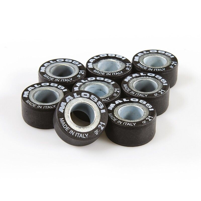 Jeu de galets MALOSSI 26x12,8mm 16gr - 8 pièces Jeu de galets MALOSSI 26x12,8mm 16gr - 8 pièces