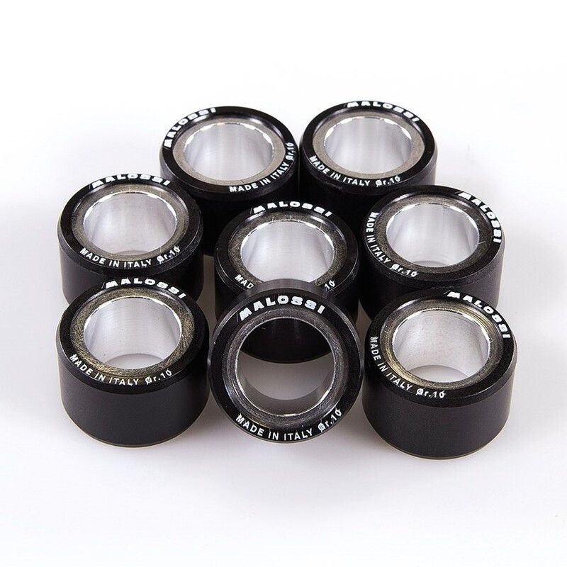 Jeu de galets MALOSSI 25x15,9mm 16gr - 8 pièces Jeu de galets MALOSSI 25x15,9mm 16gr - 8 pièces