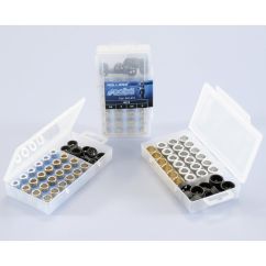 Boîte de galets POLINI 16x13mm 2,5-3-3,5-4gr - 24 pièces