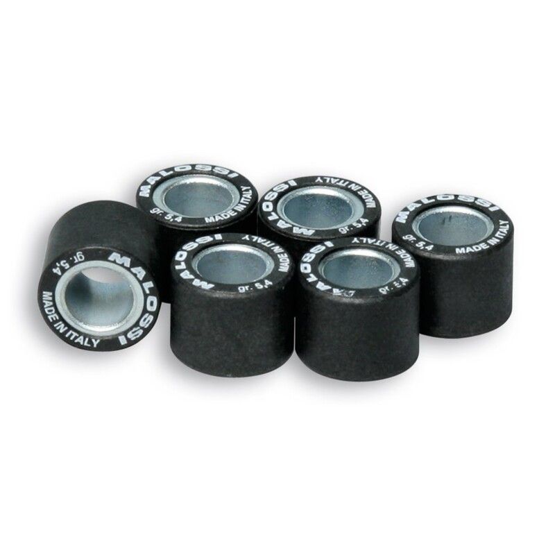 Jeu de galets MALOSSI 15x12mm 4,8gr - 6 pièces Jeu de galets MALOSSI 15x12mm 4,8gr - 6 pièces