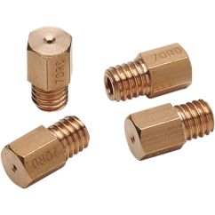 A-Bax Precision Gicleurs principaux hexagonaux type Mikuni (préfixe HJ)