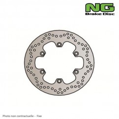 Disque arriere NG BRAKE APRILIA  Tuareg 125, Rally 89-94 (350288) Rond - Fixe