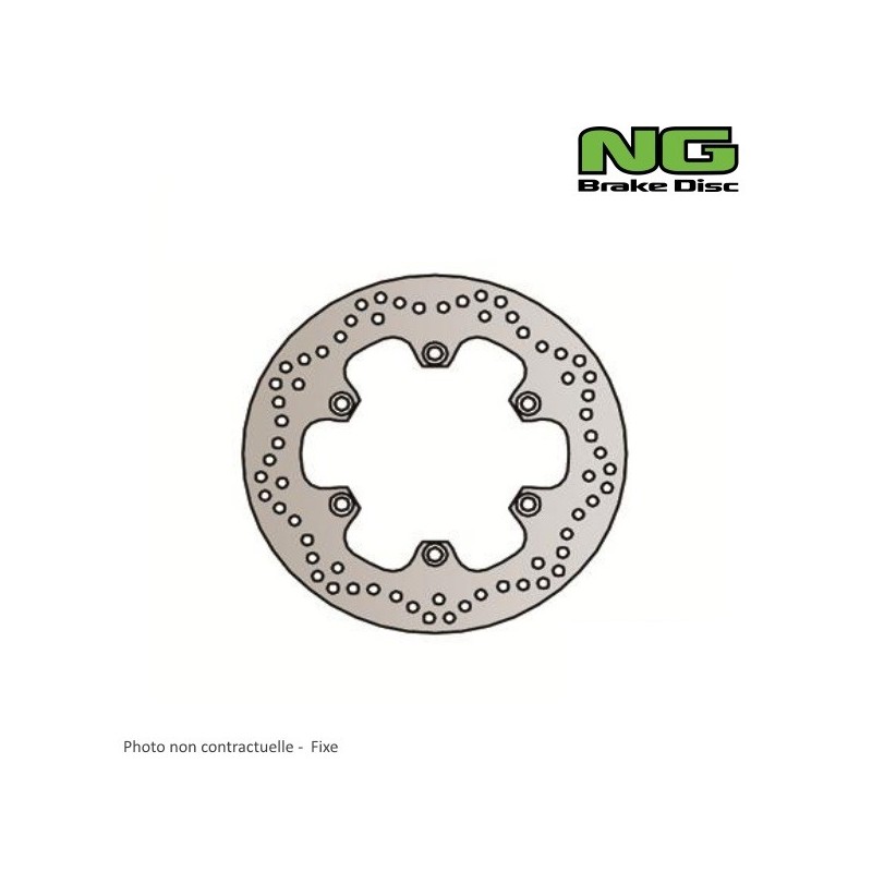 Disque arriere NG BRAKE DUCATI  1000 SS Supersport 03-06 (350636) Rond - Fixe