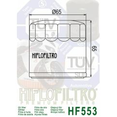 Filtre à huile HIFLOFILTRO - HF553
