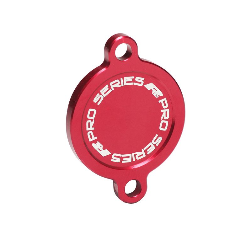 Couvercle de filtre à huile RFX Pro Series - rouge Couvercle de filtre à huile RFX Pro Series - rouge