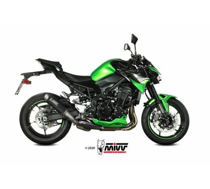 Silencieux MIVV GP Pro carbone/casquette inox Kawasaki Z900