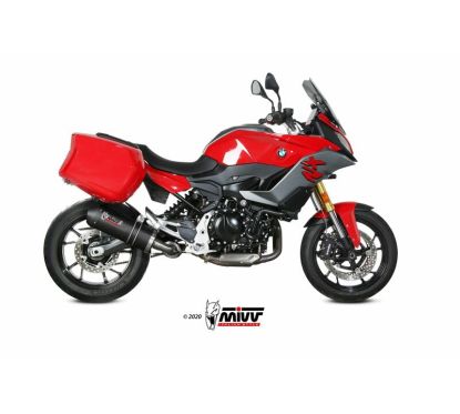 Silencieux MIVV Oval carbone/casquette carbone BMW F900XR